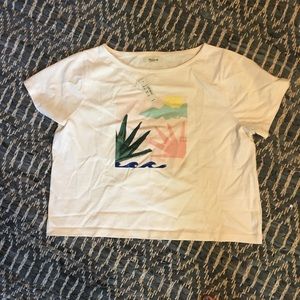 Madewell tee shirt, medium, NWT.